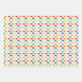 Buffalo Wrapping Papier Flat Sheet Set van 3 Inpakpapier Vel (Voorkant)