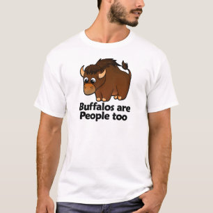 Buffalos zijn ook mensen t-shirt