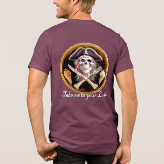 Buffaneers Pirate: "Neem me mee naar je Lido" Tri-Blend Shirt