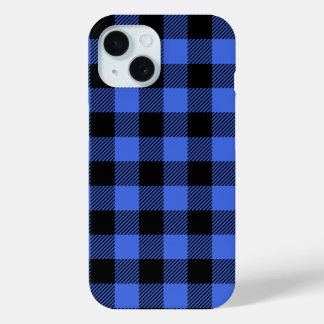 Buffel Check Blauw & Zwart Lumberjack Plaid Decor