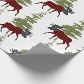 Buffel Check Moose Cadeaupapier (Hoek)