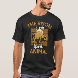 buffel Het Bison is mijn dierlijk T-shirt