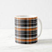 Buffel Plaid Halloween Patroon Koffiemok (Voorkant rechts)