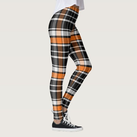Buffel Plaid Halloween Patroon Leggings (Rechts)