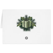 Buffel Plaid Kerstcadeau | Groene vakantie (Achterkant Horizontaal)