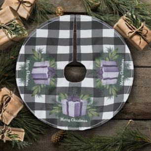 Buffel Plaid Kerstcadeau   PAARSE Kerstboom Rok
