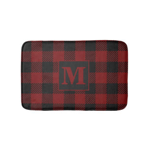 Buffel Plaid Rustiek Land Monogram Badmat