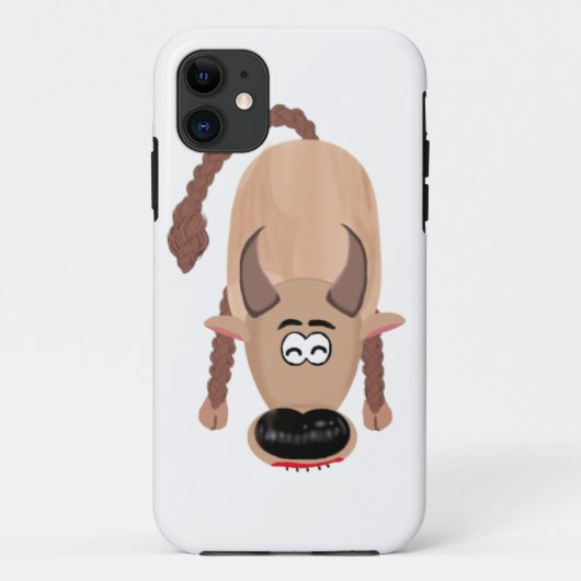 Buffel van hout. Case-Mate iPhone case (Achterkant)
