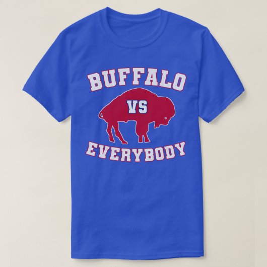 buffel vs iedereen t-shirt (Design voorkant)