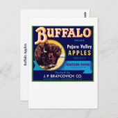 Buffelappels Briefkaart (Voorkant / Achterkant)