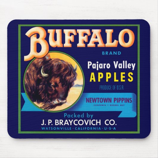 Buffelappels Muismat (Voorkant)