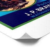 Buffelappels Poster (Hoek)