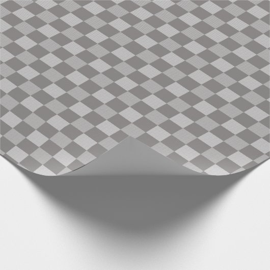 Buffelcontroles | Pset Pattern - Med Grey | wit Cadeaupapier (Hoek)