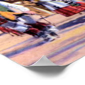 Buffeldans van de Pueblo-indianen Poster (Hoek)