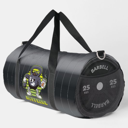 Buffeline Gym Kettlebell caractère Duffel sac (Coin droit)