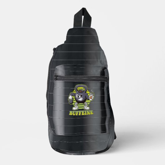 Buffeline Gym Kettlebell caractère Duffel sac (Recto)