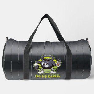 Buffeline Gym Kettlebell Karakter Duffel Bag Plunjezak