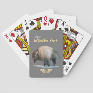 Buffelkaarten voor fietspeling pokerkaarten