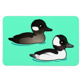 buffelkoppaar magneet (Horizontaal)