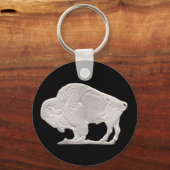 buffelnikkel sleutelhanger (Voorkant)