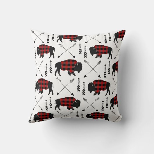 Buffelpijlen Kussen (Achterkant)