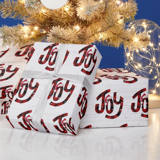 Buffelpootwieg op gewitwasd hout cadeaupapier (Feestdagen)