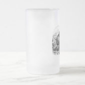  buffelretrospectie van het biondier matglas bierpul (Center)