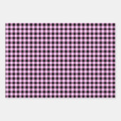 Buffelroodroze rode roze inpakpapier vel (Voorkant 3)