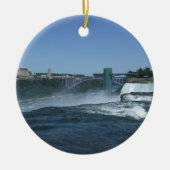 Buffelzijde van Niagara-Herfsten Keramisch Ornament (Voorkant)