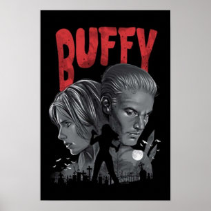 Buffer de vampierlaag nacht poster