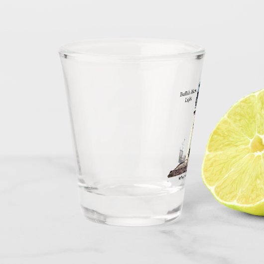 Bufferhoofdlichtglas Shot Glas (Links)