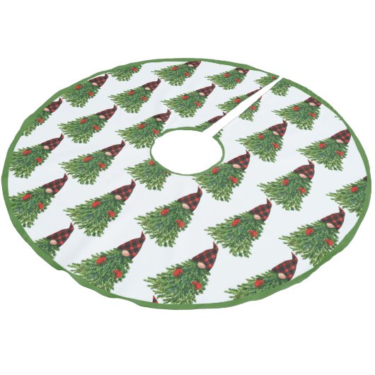 Bufferkoortsfeestdag met kerstbomen  kerstboom rok (Gekanteld)