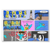 Bufferlicht Show Foto Afdruk (Voorkant)