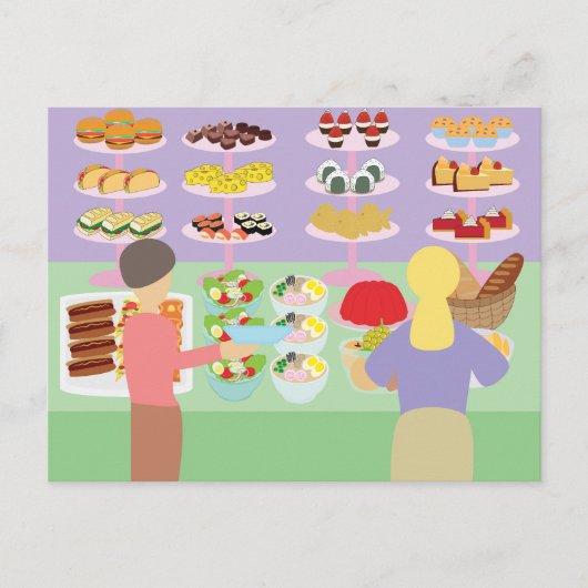 Buffet Briefkaart (Voorkant)