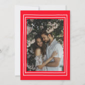 Buffet Dinner Table Hand getrokken Schattigee aang Save The Date (Achterkant)