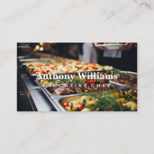 buffetschaal Voedingsmiddelen catering Visitekaartje