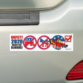 Buffett 2020 de PHin Power Party Bumpersticker (Op auto)
