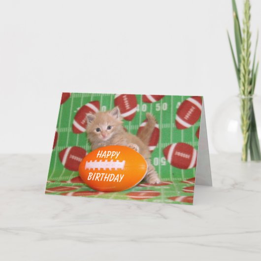 Buffington - Football vogeldag Kaart (Voorkant)