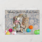 Buffington's paashaas - kat - platte Kaart (Voorkant / Achterkant)