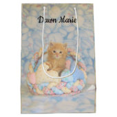 Buffington's Paasmand - Kat / Kitten Gift Bag Medium Cadeauzakje (Achterkant)