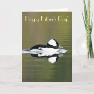 Bufflehead Duck Vaderdag Kaart