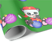 Buffy kerstversiering cadeaupapier (Rol Hoek)