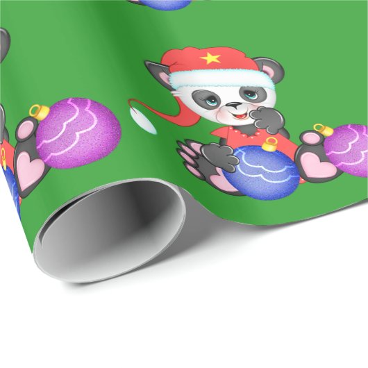 Buffy kerstversiering cadeaupapier (Rol Hoek)