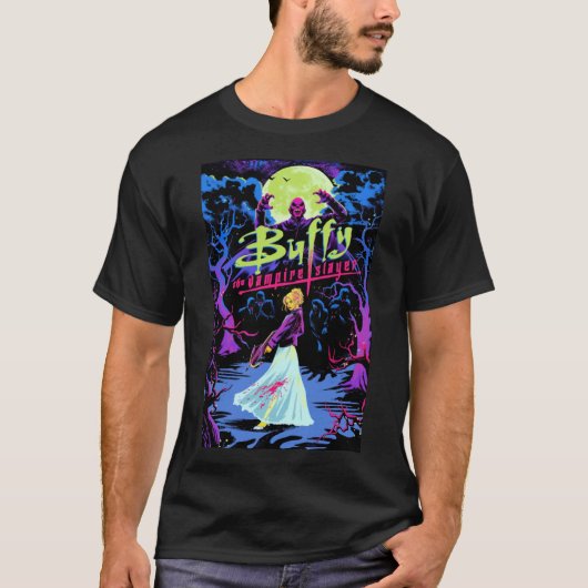Buffy Slayer classique T-shirt Vampire (Devant)