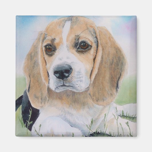 Buffy the Beagle Magneet (Voorkant)