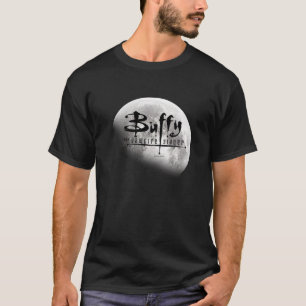 Buffy The Vampire Slayer Volle Maan Titel Logo Bez T-shirt