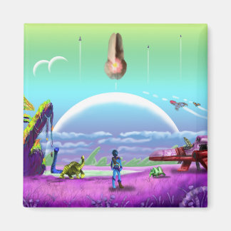 Bufik Lanet Alien World Magnet Magneet