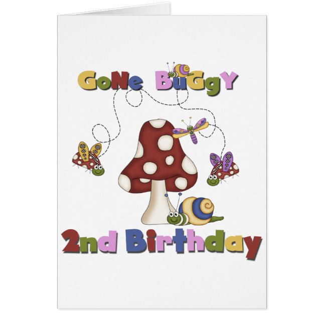 Bug 2e verjaardag T-shirts en geschenken (Voorkant)