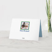 Bug & Basset sur la carte d'anniversaire amusante  (Dos)