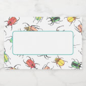 Bug Birthday Party Food Labels Voedselcontainer Etiket (Enkel label)